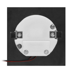 DRACO LED NY 1,5W, infälld trappbelysning, 12VDC, 30lm, 6000K, svart, rörelse- och skymningssensor | HandlaSmidigt.se