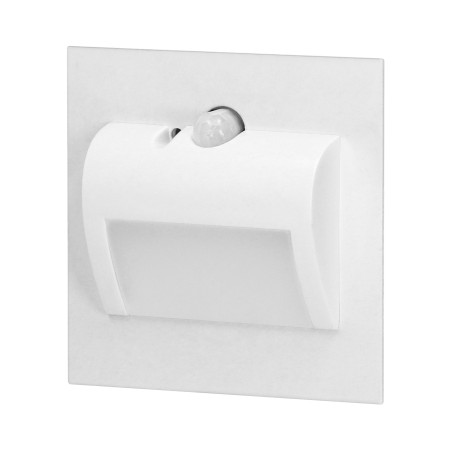 DRACO LED NY 1,5W, infälld trappbelysning, 12VDC, 30lm, 6000K, vit, rörelse- och skymningssensor | HandlaSmidigt.se