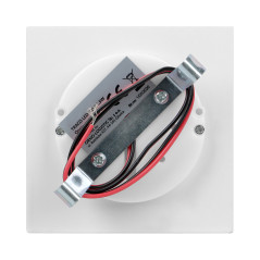 TRACO LED 1,5W, infälld trappbelysning, 12VDC, 30lm, 3000K, vit, innovativ monteringsmetod | HandlaSmidigt.se