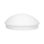 MARIN, takplafond med en mikrovågsrörelsesensor, 60W, E27, IP20, mattglas