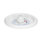 ZONDA LED 12W, taklampa med rörelsesensor, 800lm, IP20, 4000K, mjölkfärgad polykarbonat, vit