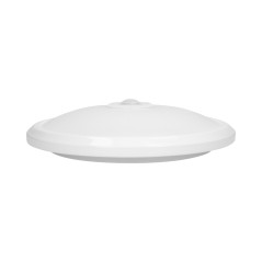 ZONDA LED NÖDLJUS 12W/1,2W, taklampa med rörelsesensor, 800lm/80lm, IP20, 4000K, mjölkfärgad polykarbonat, vit |…