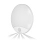 VIRAZON LED 15W, taklampa med rörelsesensor, 1050lm, IP44, 4000K, mjölkfärgad polykarbonat, vit