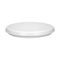 CERS LED 22W, takplafondbelysning, 2000lm, IP65, 4000K, mjölkaktig polykarbonat, vit