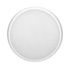 CERS LED 16W, taklampa med rörelsedetektor, 1300lm, IP65, 4000K, mjölkig polykarbonat, vit, dimningsfunktion | HandlaSmidigt.se