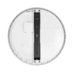 CERS LED 16W, taklampa med rörelsedetektor, 1300lm, IP65, 4000K, mjölkig polykarbonat, vit, dimningsfunktion | HandlaSmidigt.se