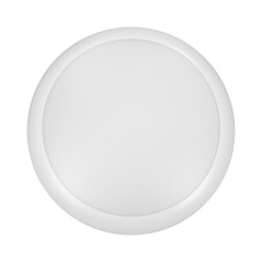 LAPIS LED 12W, taklampa, 800lm, IP65, 4000K, IK10, mjölkig polykarbonat, vit | HandlaSmidigt.se