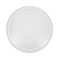 LAPIS LED 12W, taklampa, 800lm, IP65, 4000K, IK10, mjölkig polykarbonat, vit