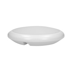 LAPIS LED 12W, taklampa, 800lm, IP65, 4000K, IK10, mjölkig polykarbonat, vit | HandlaSmidigt.se