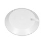 LAPIS LED 12W, taklampa, 800lm, IP65, 4000K, IK10, mjölkig polykarbonat, vit