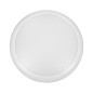 LAPIS LED 12W, takplafondbelysning med mikrovågsrörelsesensor, 800lm, IP65, 4000K, IK10, mjölkig polykarbonat, vit