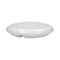 LAPIS LED 12W, takplafondbelysning med mikrovågsrörelsesensor, 800lm, IP65, 4000K, IK10, mjölkig polykarbonat, vit |…