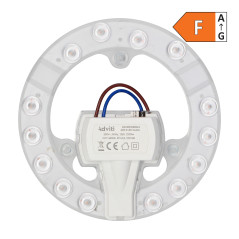 AVIS II LED-panel ljuspanel LED 12W, 1200lm, 4000K, ? 137 | HandlaSmidigt.se