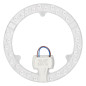 AVIS II LED-panel ljuspanel LED 24W, 2400lm, 4000K, Ø 215