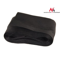 MCTV-677 B 41856 Osłona maskująca na kable podłogowa rzep 2m 105mm czarna 