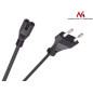 MCTV-809 42164 Strömkabel åtta 2-stift 1,5m EU-kontakt