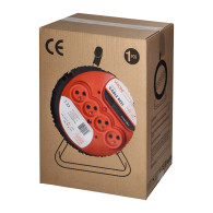 Vridbar trumstyckskontakt IP20 4x2P+Z 16A 230V