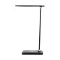 ISIYO LED 7W Skrivbordslampa med induktiv laddning och USB, 390lm, 3000-4000-6000K, färgtemperaturändring och dimningsfunktion.