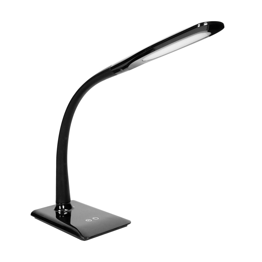 ERIE LED DIM 7W, skrivbordslampa, 400lm, svart, dimningsfunktion och färgtemperaturändring 3000K-4000K-6000K. ERIE LED DIM 7W, skrivbordslampa, 400lm, svart, dimningsfunktion och färgtemperaturändring 3000K-4000K-6000K.