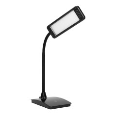 AMET LED DIM 6W, skrivbordslampa, 360lm, 3000K, svart, dimningsfunktion