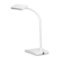 AMET LED DIM 6W, skrivbordslampa, 360lm, 3000K, vit, dimningsfunktion