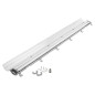VUMBI II T8 LED 2x22W armatur med dammtät T8 LED-lampor, 4800lm, IP65, 4000K