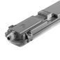 VUMBI II T8 LED 2x22W armatur med dammtät T8 LED-lampor, 4800lm, IP65, 4000K