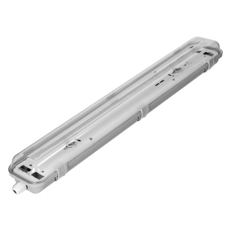 VUMBI III armatur dammtät för T8 LED, IP65, 60cm