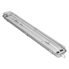 VUMBI III armatur dammtät för T8 LED, IP65, 60cm | HandlaSmidigt.se
