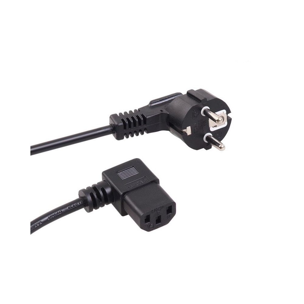MCTV-802 42166 Kabel zasilający kątowy 3 pin 1,5m wtyk EU MCTV-802 42166 Kabel zasilający kątowy 3 pin 1,5m wtyk EU