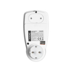 Enfasig elmätare, energikalkylator med LCD-skärm, en tariff, inbyggt batteri, Schuko-version | HandlaSmidigt.se