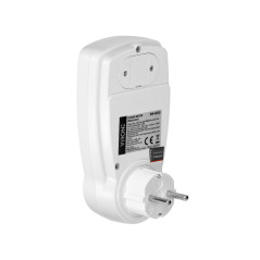 Enfasig elmätare, energikalkylator med LCD-skärm, en tariff, inbyggt batteri, Schuko-version | HandlaSmidigt.se