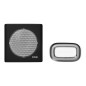 Trådlös batteridriven ringklocka EXTEL diBi Flash Soft, svart