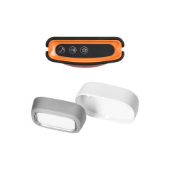 Trådlös batteridriven ringklocka EXTEL diBi Flash Soft, svart orange | HandlaSmidigt.se