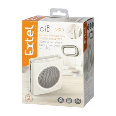 Trådlös ringklocka 230V~ EXTEL diBi MP3 | HandlaSmidigt.se