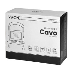 Bärbar LED-strålkastare CAVO 30W, på stativ, 2400 lm, IP65, 4000K, med 1,5m kabel | HandlaSmidigt.se
