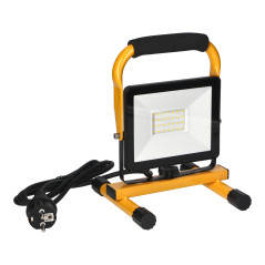 Bärbar LED-strålkastare CAVO 30W, på stativ, 2400 lm, IP65, 4000K, med 1,5m kabel | HandlaSmidigt.se