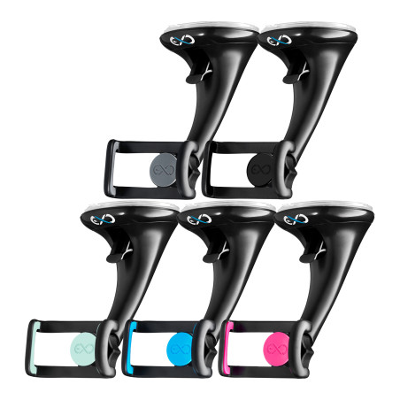 EXC Mobile universal bilhållare DUAL (vindruta/kupé), färg mix | HandlaSmidigt.se