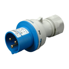 Kraftuttag 32A/3P, 230VAC, IP44