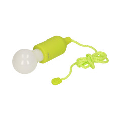 Batteridriven nattlampa på snöre 1W LED, 3 x AAA, limegrön | HandlaSmidigt.se
