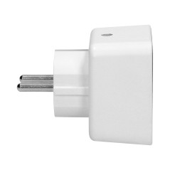 Nattlampa LED med eluttag, 4000K