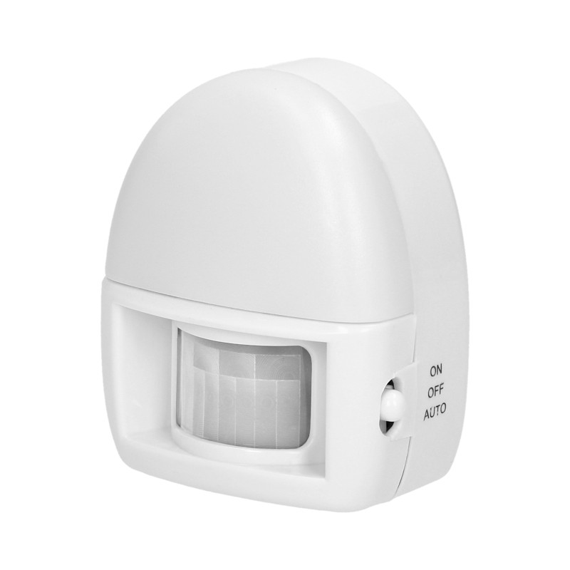 Batteridriven nattlampa med 3xLED och rörelsesensor, 3xAA.