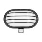 LASO, trädgårdsbelysning med rörelsesensor 180°, 1x15W, E27, IP44, plast, svart