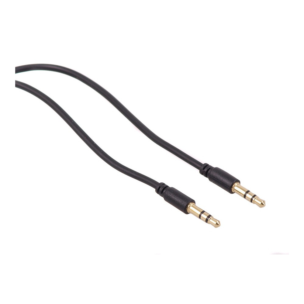 MCTV-815 42198 Przewód jack 3.5mm wtyk-wtyk 1.5m czarny