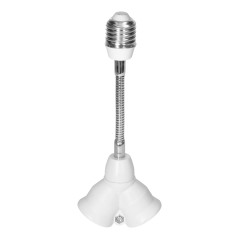 Adapter/förlängningssladd för ljuskälla E27/2xE27