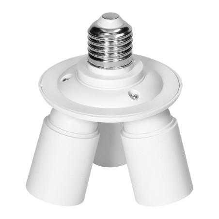 Adapter för ljuskälla E27/3xE27, smal