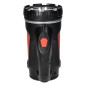 Handhållen ficklampa LED CREE 3W + COB 1W med 1200 mAh batteri.