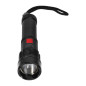 Taktisk ficklampa LED COB 12W med zoomfunktion och 2200 mAh batteri