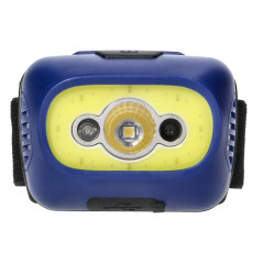 Pannlampa med COB LED och rörelsesensor, uppladdningsbar, blå