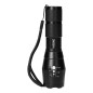 LED-ficklampa CREE 10W med zoom, 800lm, 3 x AAA, aluminiumkonstruktion